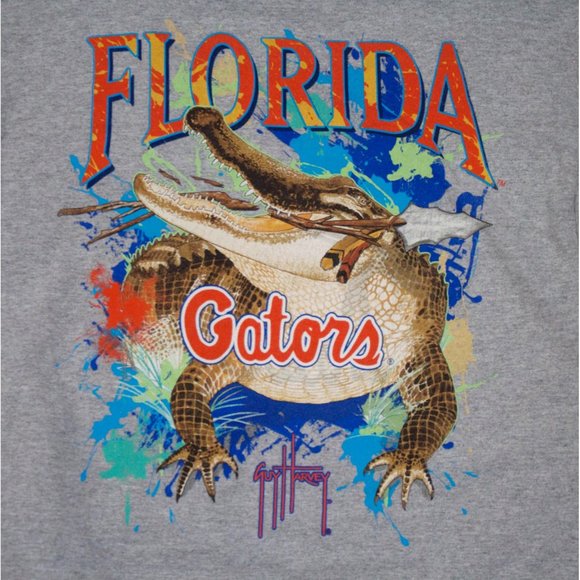 Guy Harvey By AFTCO Mens Long Sleeve Fishing Graphic T-Shirt Size Medium - Picture 2 of 5